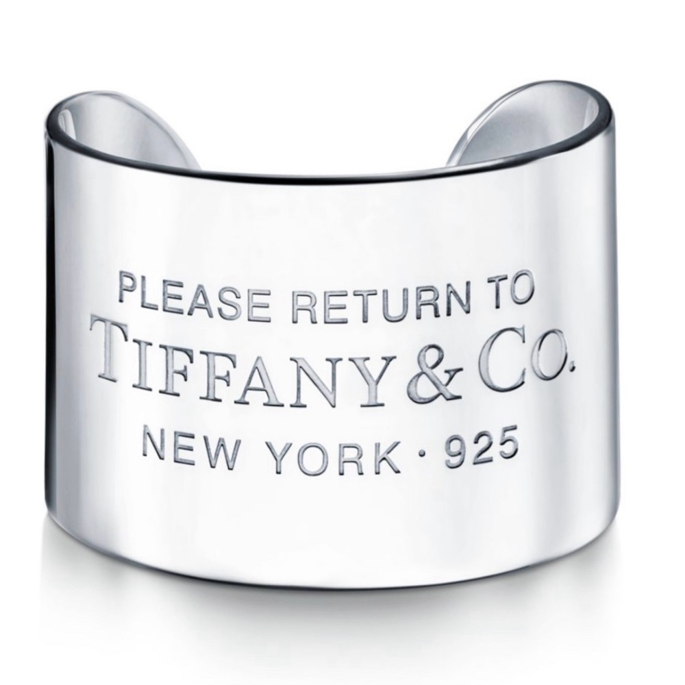 Please Return To Tiffany RARE EXTRA WIDE 45mm Sterling Silver Cuff.MINT.Med6.25”